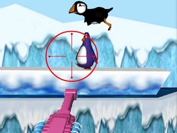 Pinguin Schießen