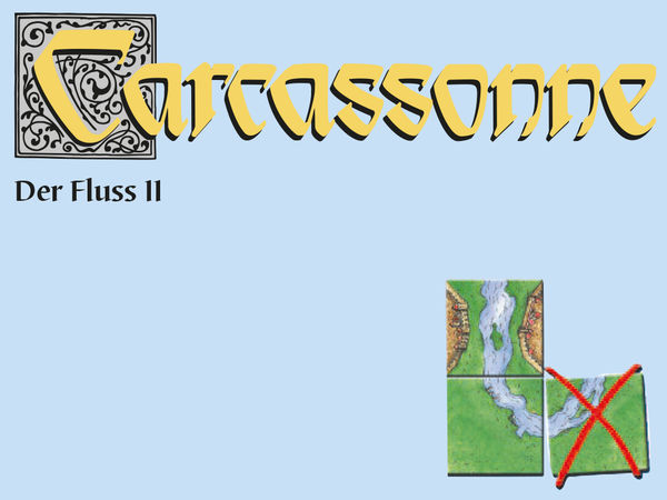 Bild zu Alle Brettspiele-Spiel Carcassonne: Der Fluss II