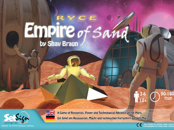 Bild zu Alle Brettspiele-Spiel Ryce: Empire of Sand