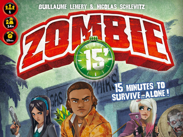 Bild zu Alle Brettspiele-Spiel Zombie 15': Left Alone - Solo Campaign