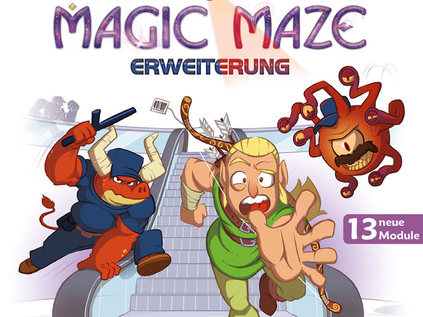 Bild zu Alle Brettspiele-Spiel Magic Maze - Erweiterung: Alarmstufe Rot