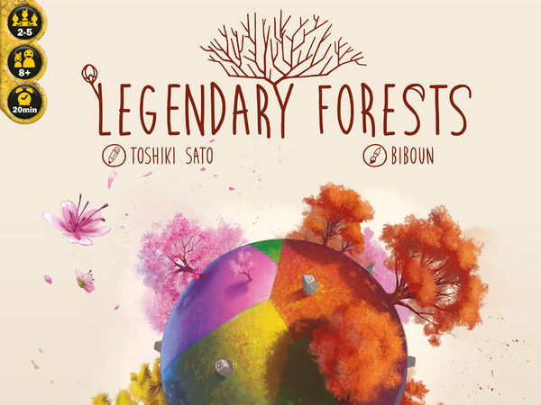 Bild zu Alle Brettspiele-Spiel Legendary Forests