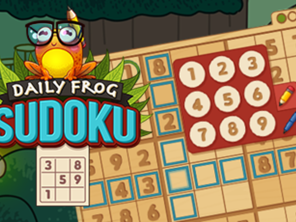 Bild zu Denken-Spiel Daily Frog Sudoku