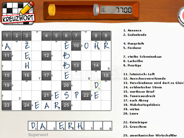 Kreuzworträtsel kostenlos online spielen auf Duell-Browserspiele spielen.de