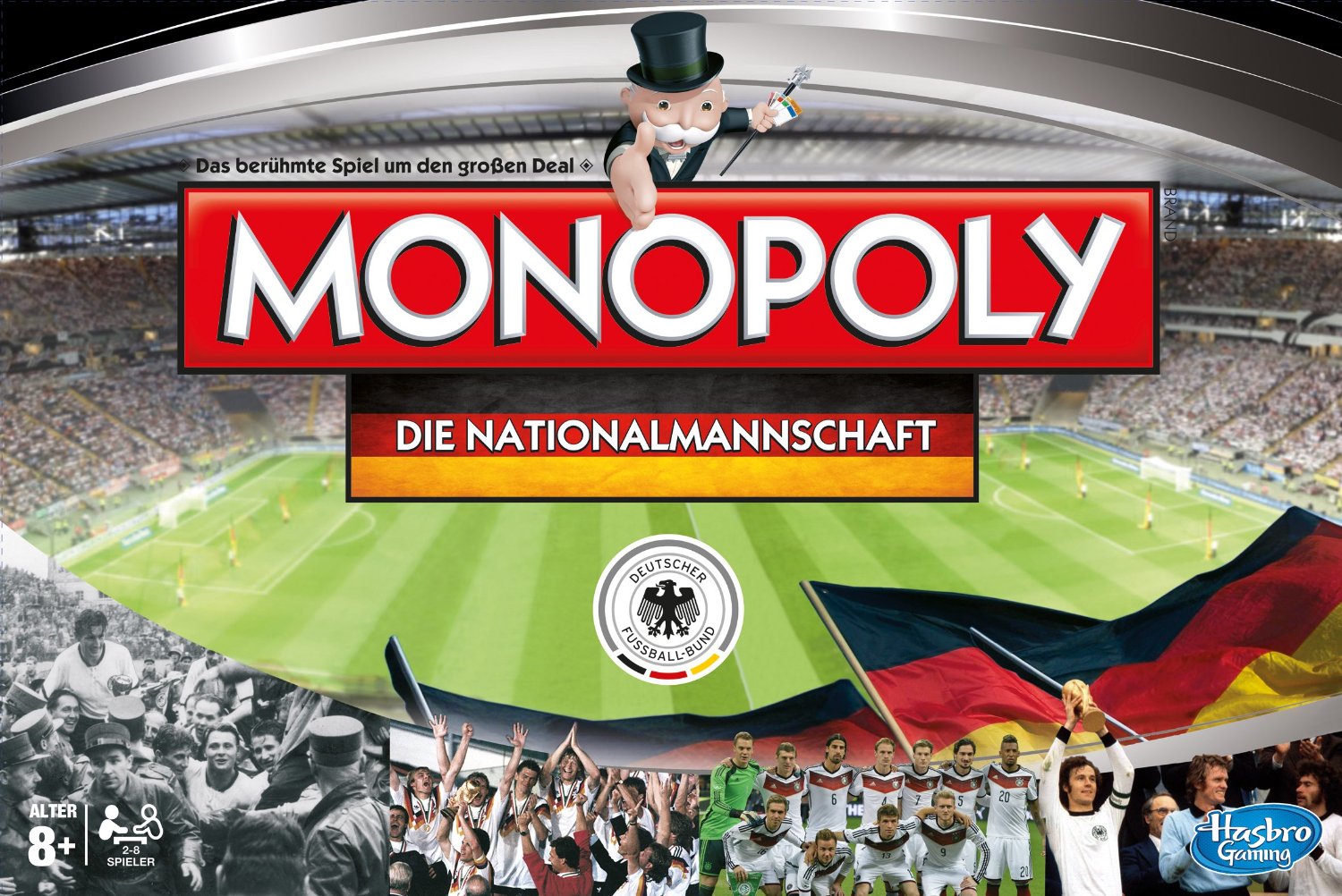 Monopoly: Die Nationalmannschaft, Spiel, Anleitung und Bewertung auf Alle Brettspiele bei spielen.de