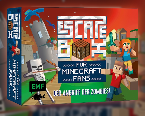 Escape Game Boîte Zombie - Jeu D'évasion 404 Edition, Pour 3 à 6 Joueurs à Partir De 14 Ans